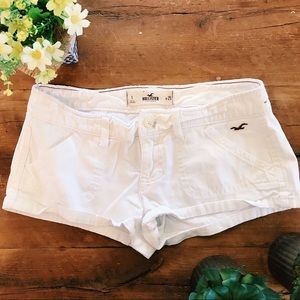 White Hollister Shorts